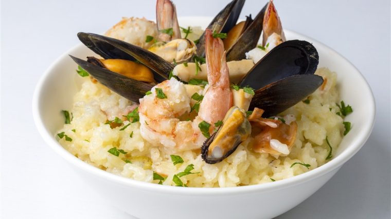 risotto aux fruits de mer