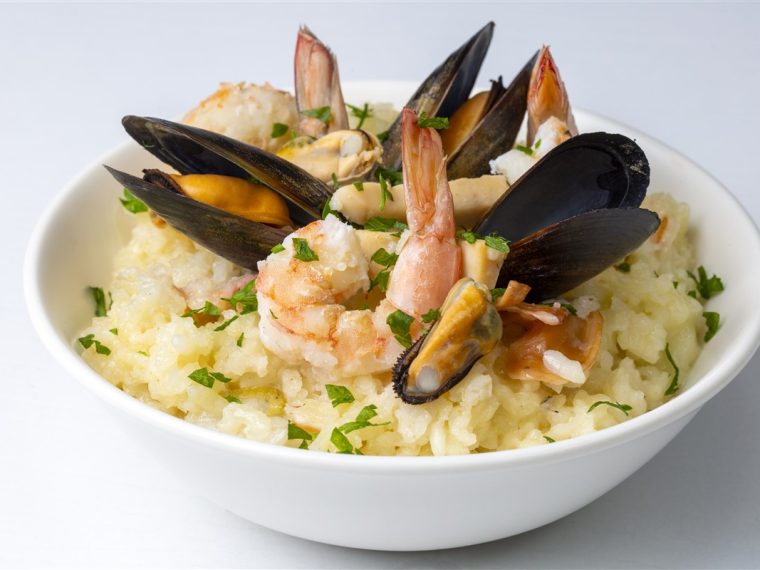 risotto aux fruits de mer