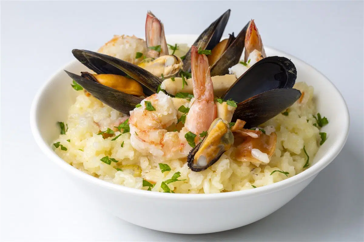 risotto aux fruits de mer