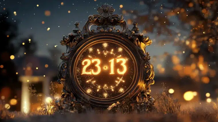 heure miroir 23h13