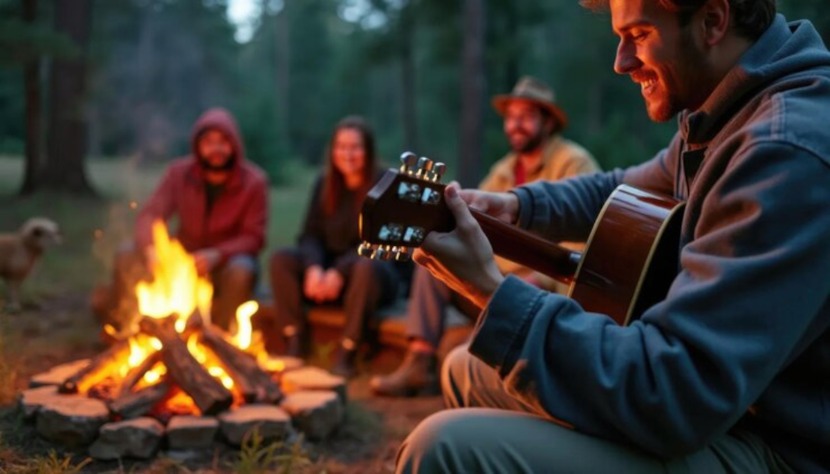 musique camping