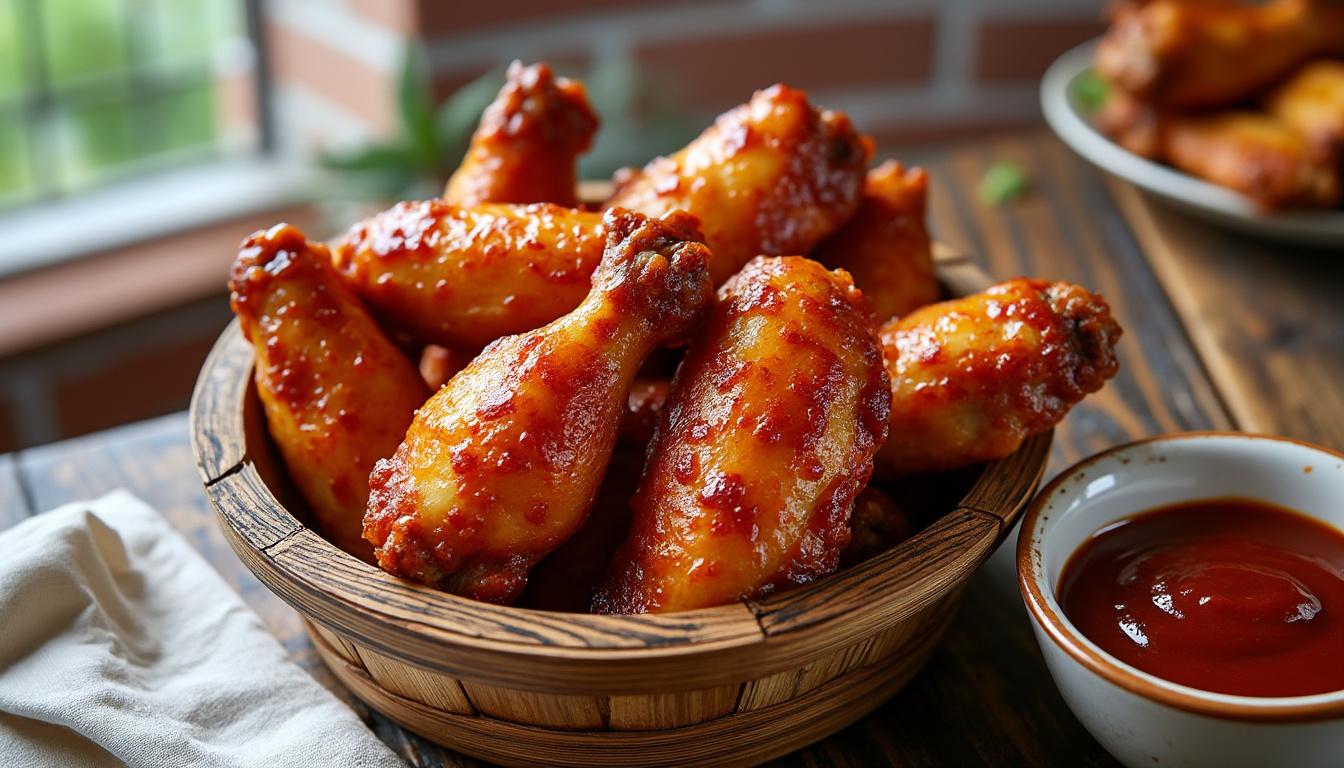 découvrez comment préparer des ailes de poulet croustillantes à la perfection avec un air fryer. suivez nos conseils et astuces pour une cuisson rapide et savoureuse, et régalez vos amis et votre famille avec ce délice fait maison en un rien de temps.
