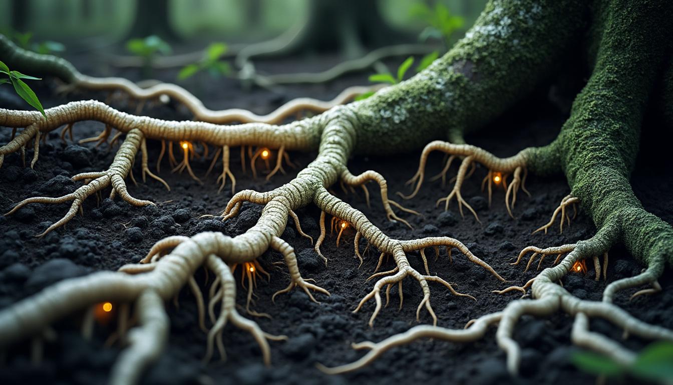 découvrez comment le wood wide web, ce réseau souterrain de communications entre les arbres, joue un rôle crucial dans la biodiversité de nos forêts. explorez les interactions fascinantes entre les espèces végétales et animales, et comprenez l'importance de préserver ces écosystèmes uniques.