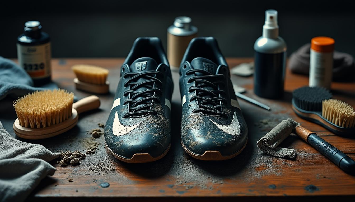 découvrez les meilleures méthodes et produits pour nettoyer efficacement vos chaussures de rugby. apprenez des techniques pratiques pour entretenir vos équipements et prolonger leur durée de vie tout en maintenant leur performance sur le terrain.