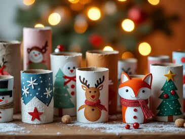transformez des rouleaux de papier toilette en un calendrier de l’avent unique: 10 idées diy faciles, écologiques et économiques, avec étapes et astuces.