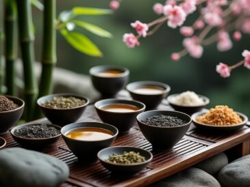 explorez les saveurs uniques des différentes variétés de thé japonais au riz soufflé et laissez-vous séduire par les traditions et subtilités qui font la richesse du thé japonais à travers ses régions.