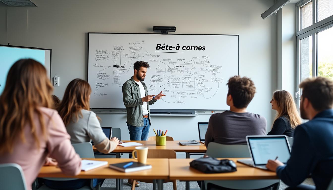 découvrez comment le diagramme bête à cornes appliqué à la tablette tactile aide les étudiants à clarifier leurs besoins et à structurer leurs projets, pour une utilisation optimale de la technologie en milieu scolaire.