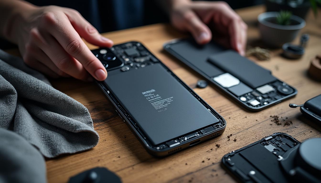 découvrez notre guide d'installation des pièces détachées pour iphone 11 pro max, spécialement conçu pour les débutants. suivez chaque étape facilement et réparez votre smartphone en toute sécurité !