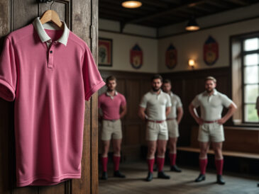découvrez l'origine du premier maillot rose du stade français, l'anecdote surprenante et l'impact de cette couleur iconique sur l'histoire du club de rugby parisien.