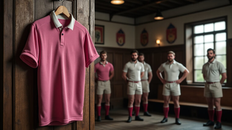 découvrez l'origine du premier maillot rose du stade français, l'anecdote surprenante et l'impact de cette couleur iconique sur l'histoire du club de rugby parisien.