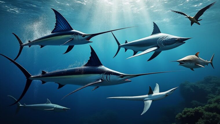 découvrez le top 5 des animaux marins les plus rapides et leurs caractéristiques uniques qui les rendent si fascinants dans l'univers sous-marin.