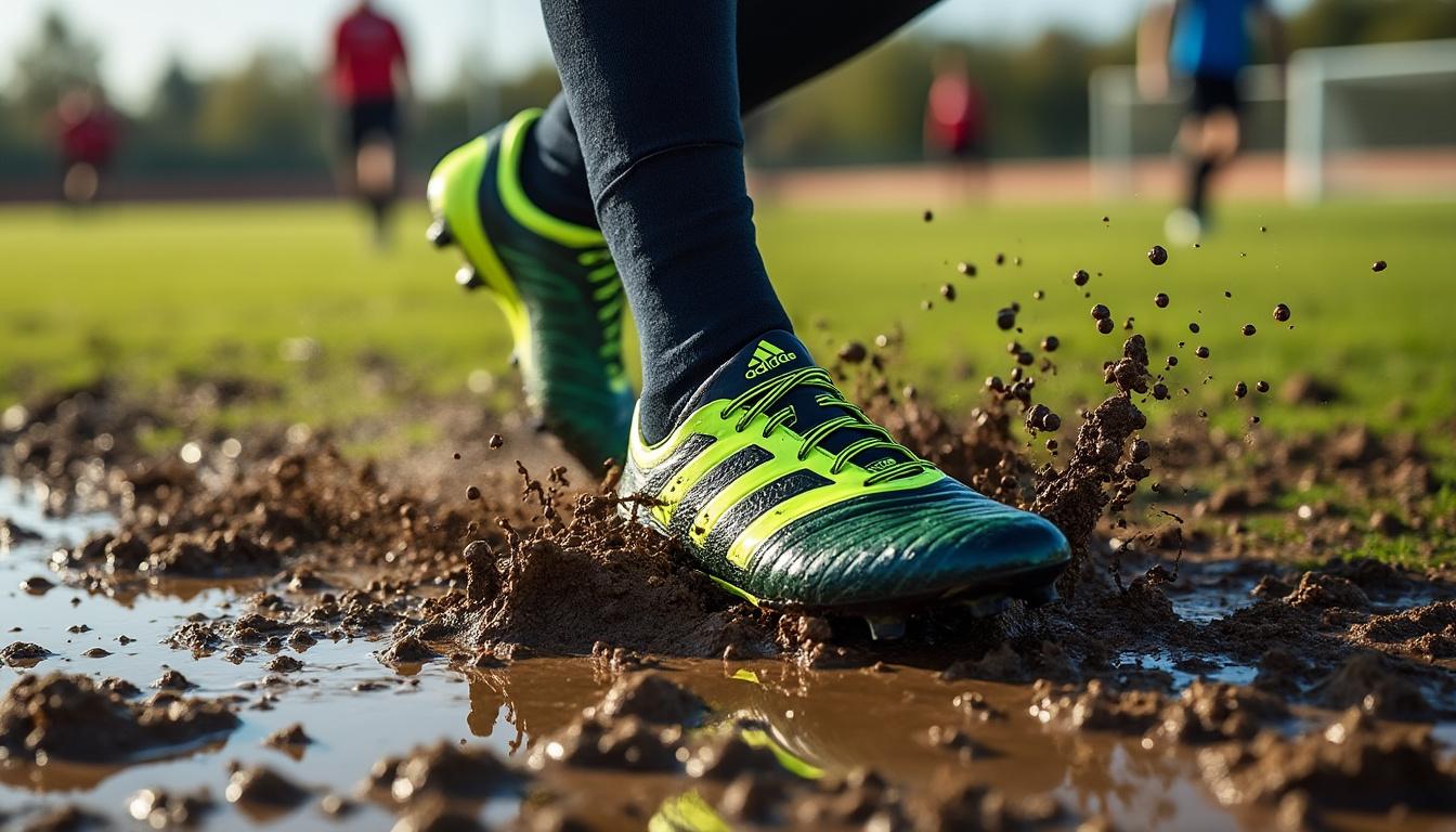 découvrez tout ce qu'il faut savoir sur les crampons adidas predator malice control pour terrain mou avant votre achat : performances, technologies et conseils d'utilisation.
