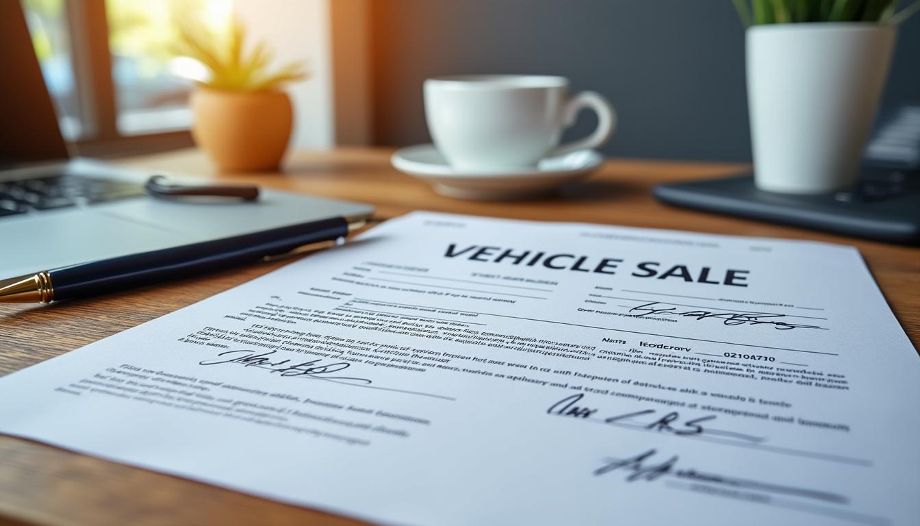 découvrez l'importance d'un acte de vente pour votre moto tout-terrain afin de sécuriser la transaction et éviter tout litige ultérieur.