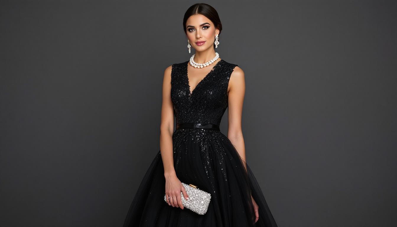 découvrez nos conseils pour choisir la robe noire à paillettes parfaite qui mettra en valeur votre silhouette, selon votre morphologie.