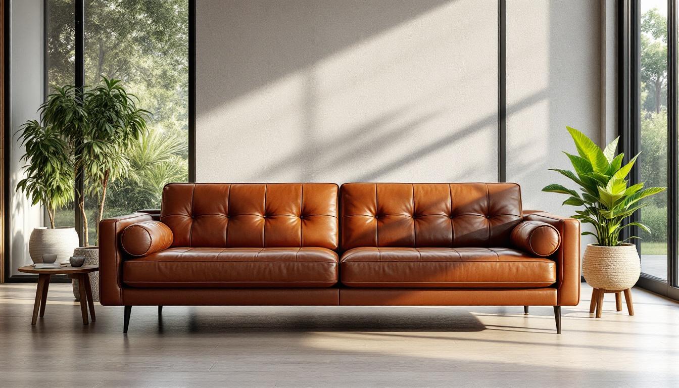 découvrez nos conseils pour choisir le canapé convertible en cuir marron idéal, alliant style, confort et fonctionnalité pour sublimer votre espace de vie.