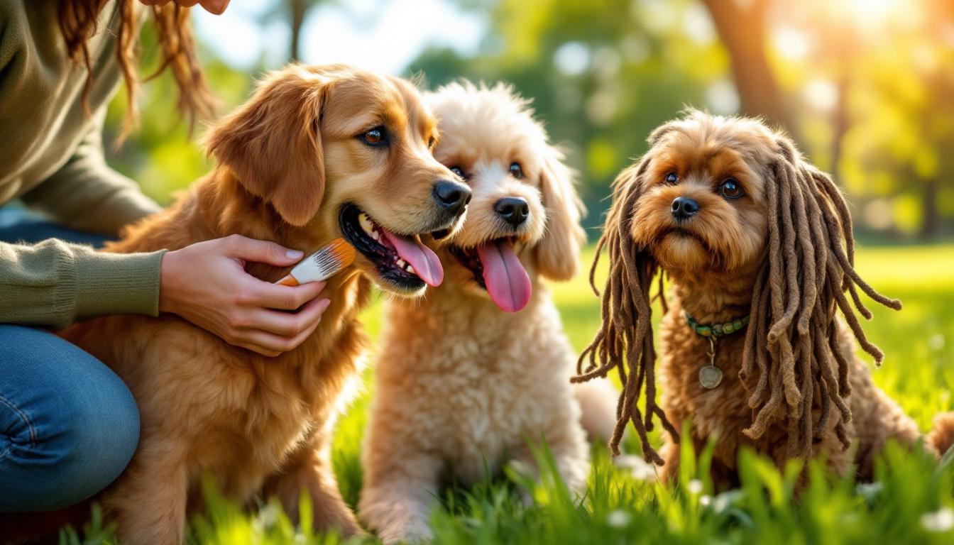 découvrez nos conseils essentiels pour entretenir le pelage dreadlocks de votre chien et lui assurer un look impeccable au quotidien.