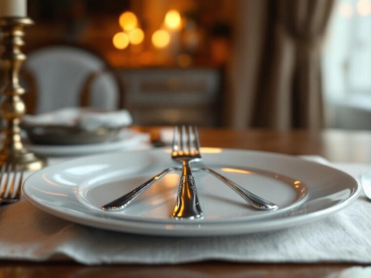 découvrez la signification du couvert croisé dans l'assiette et obtenez des conseils pratiques pour les hôtes afin de mieux comprendre les codes de la table.