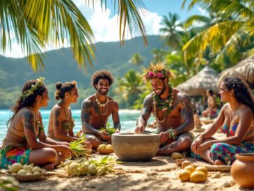 découvrez les richesses culturelles de la polynésie française en explorant ses traditions, sa gastronomie et ses coutumes lors d'un voyage inoubliable.