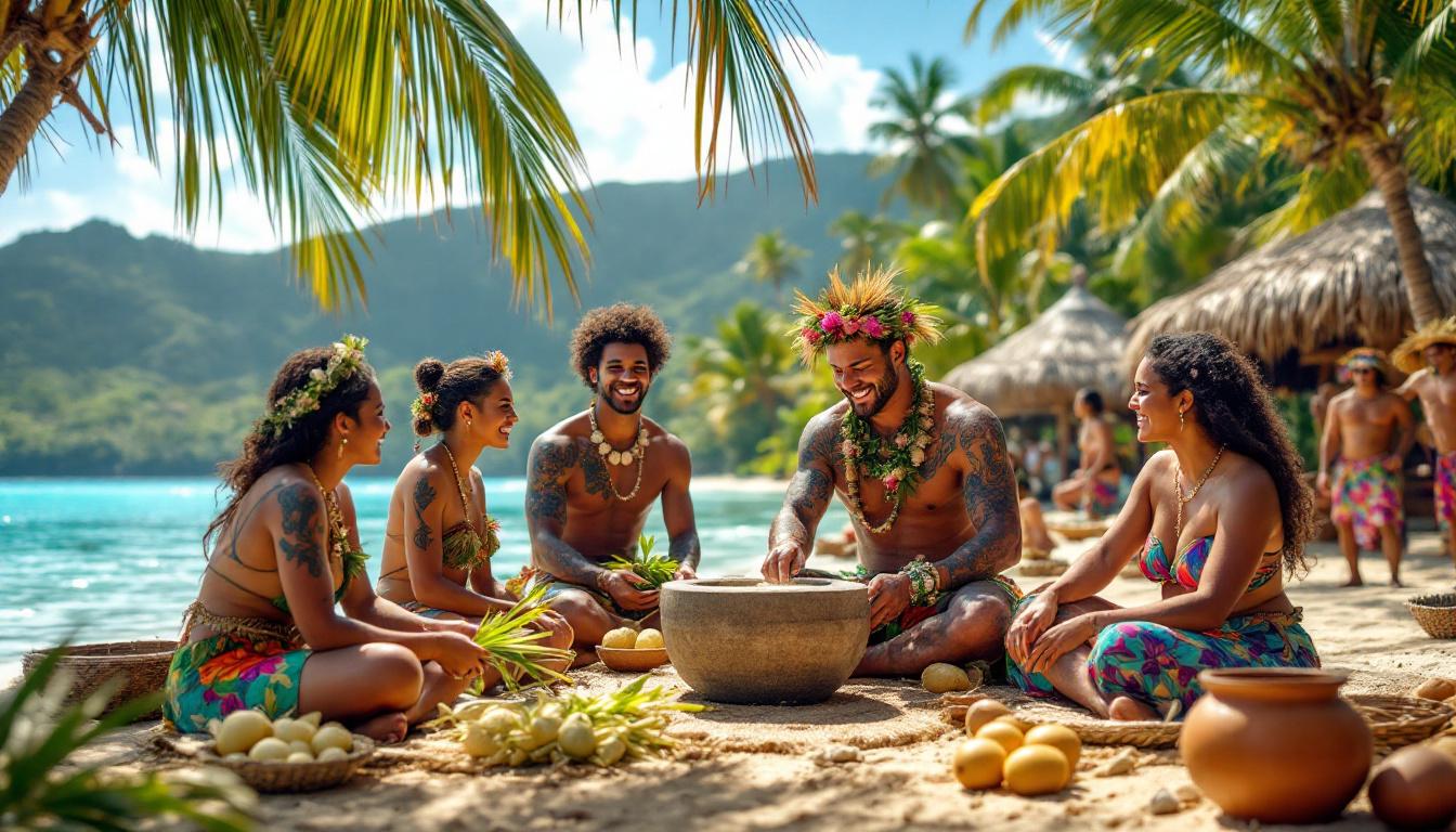 découvrez les richesses culturelles de la polynésie française en explorant ses traditions, sa gastronomie et ses coutumes lors d'un voyage inoubliable.