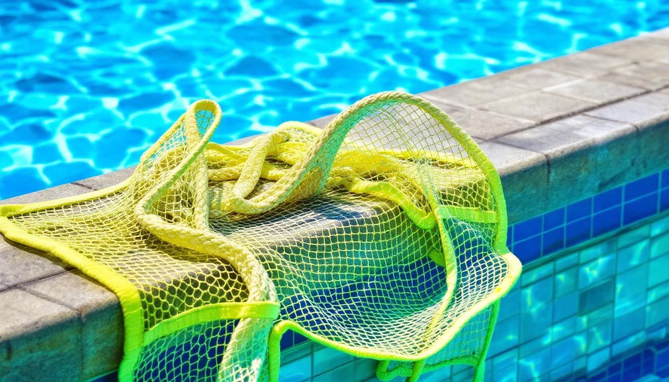 découvrez comment le filet de piscine à manche télescopique facilite l'entretien de votre piscine grâce à sa longueur ajustable, permettant un nettoyage efficace et sans effort.