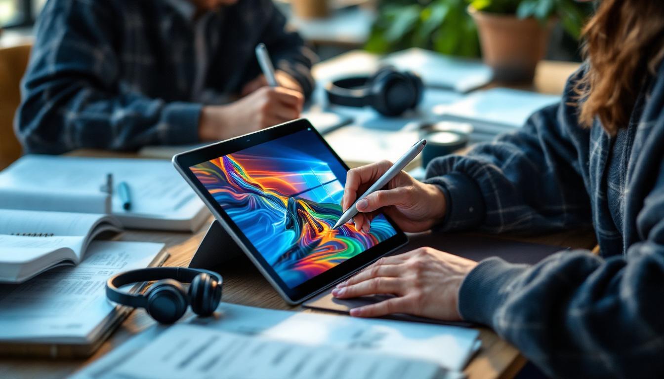 découvrez les tablettes windows avec stylet les plus performantes en 2026, idéales pour les étudiants à la recherche d'efficacité et de créativité.
