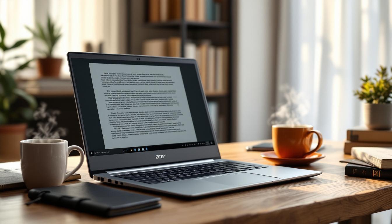 découvrez pourquoi l'ordinateur portable acer 15 pouces avec processeur i5 est idéal pour vos besoins quotidiens, alliant performance, portabilité et fiabilité.