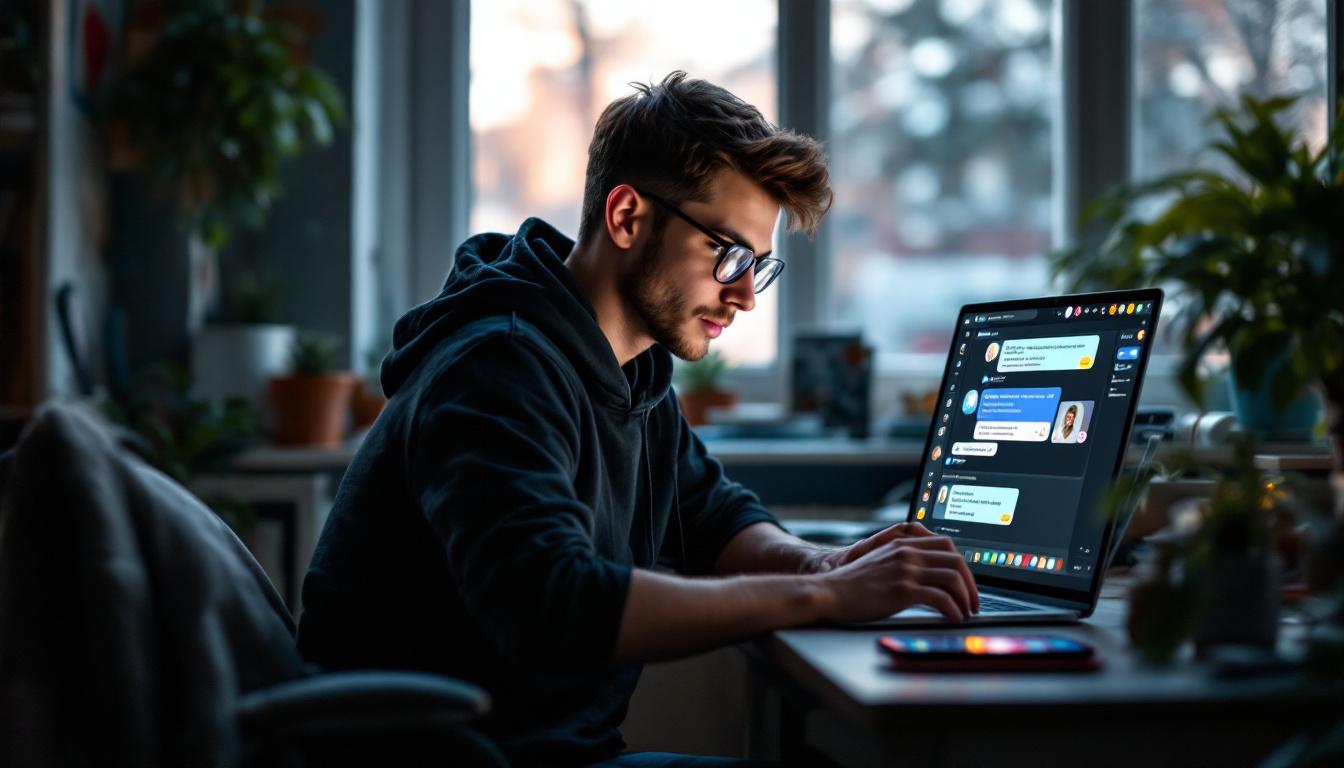 explorez comment les identités et les échanges évoluent à l'ère numérique, redéfinissant les frontières de la communication moderne.