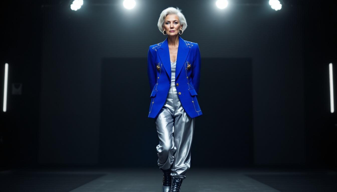 découvrez le style unique et inspirant de yasmina rossi, mannequin senior qui allie élégance et originalité avec grâce et modernité.