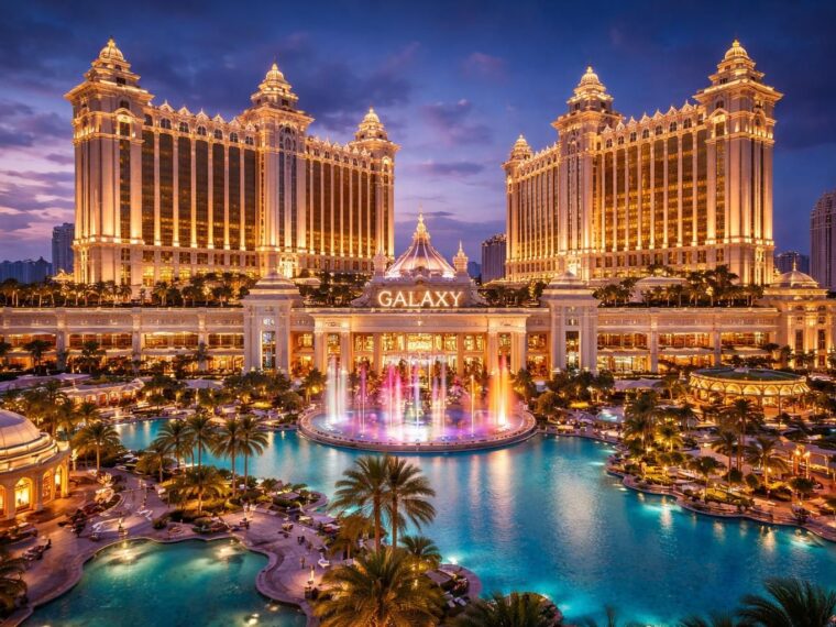 découvrez le casino galaxy macau à cotai, en chine, où luxe et divertissement se rencontrent pour une expérience inoubliable alliant jeux, gastronomie et spectacles.