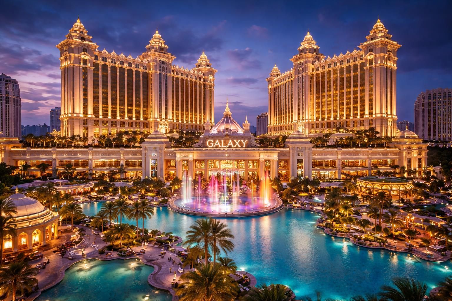 découvrez le casino galaxy macau à cotai, en chine, où luxe et divertissement se rencontrent pour une expérience inoubliable alliant jeux, gastronomie et spectacles.