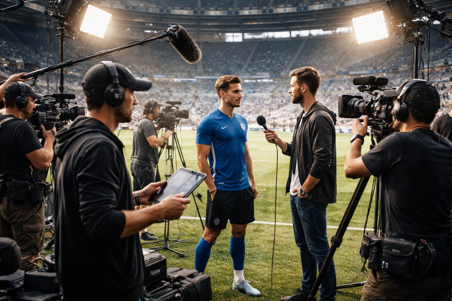 découvrez les secrets de la réalisation d'un documentaire sur le football et plongez dans les coulisses de sa création.