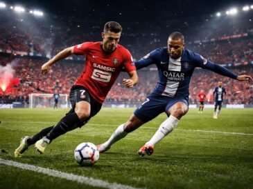 revivez chaque moment intense du match rennes psg grâce à notre résumé vidéo exclusif. plongez au cœur de l'affrontement avec les meilleurs actions et buts.