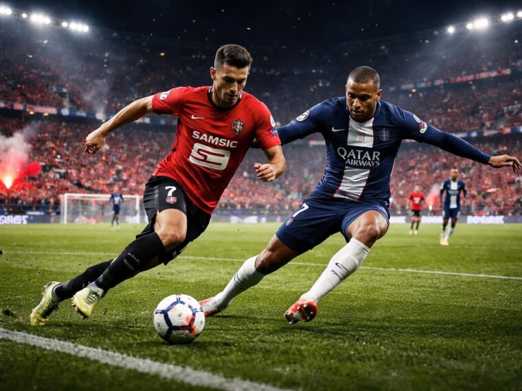 revivez chaque moment intense du match rennes psg grâce à notre résumé vidéo exclusif. plongez au cœur de l'affrontement avec les meilleurs actions et buts.