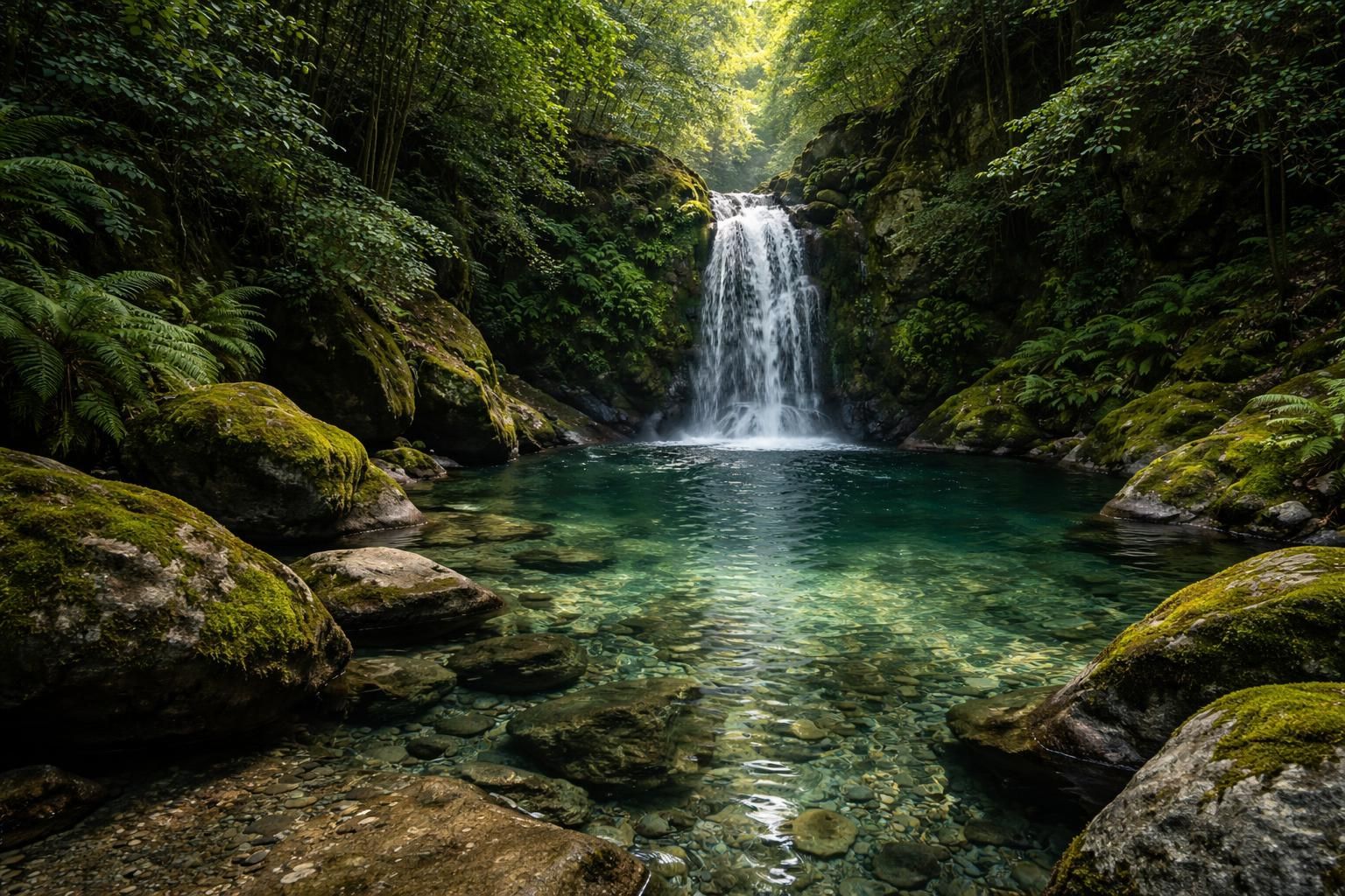 découvrez le bassin naturel secret niché à la cascade de sorio, un lieu paisible et authentique pour se ressourcer au cœur de la nature.