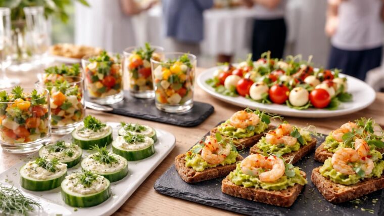 découvrez des recettes d'amuse-bouche faciles et rapides, sans cuisson, pour impressionner vos invités lors de vos apéritifs et réceptions.