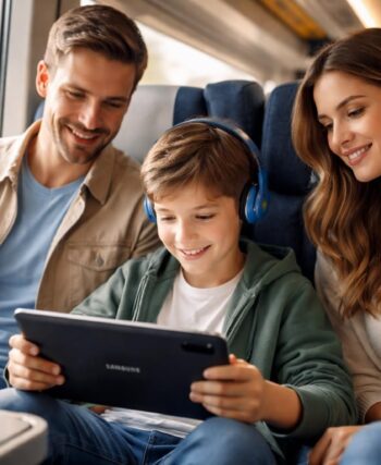 découvrez comment une tablette samsung peut divertir toute la famille lors des voyages en transport, offrant des activités ludiques et éducatives pour petits et grands.