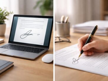 découvrez les différences entre la signature électronique et manuscrite pour valider un ordre, et choisissez la méthode la plus adaptée à vos besoins.