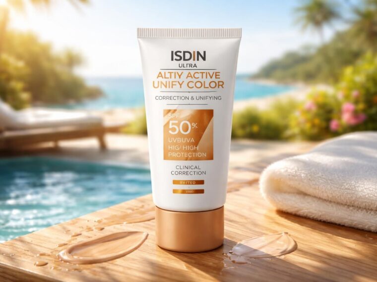 découvrez la crème solaire teintée isdin foto ultra active unify color spf 50+, offrant une protection optimale contre les rayons uv tout en unifiant le teint pour un éclat naturel.