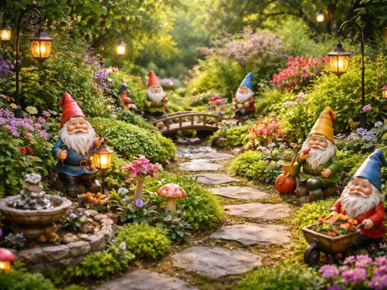 découvrez comment créer un jardin féérique en ajoutant des nains simplets et d'autres accessoires charmants pour embellir votre espace extérieur.