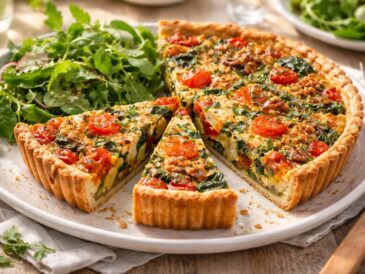 découvrez notre recette facile et délicieuse de quiche sans œufs, idéale pour des repas légers et savoureux. parfaite pour tous les goûts et régimes.