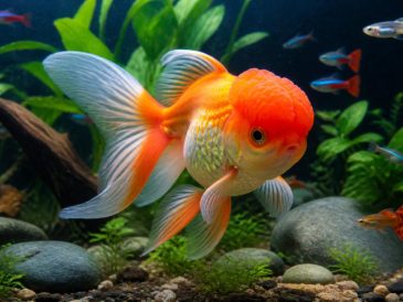 découvrez le poisson rouge tête de lion, un compagnon idéal pour votre aquarium communautaire grâce à son élégance et sa personnalité attachante.