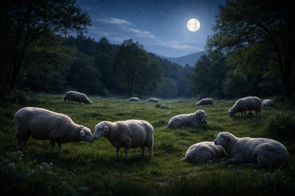 découvrez les comportements naturels des moutons la nuit à travers une étude détaillée sur leurs habitudes et activités nocturnes.