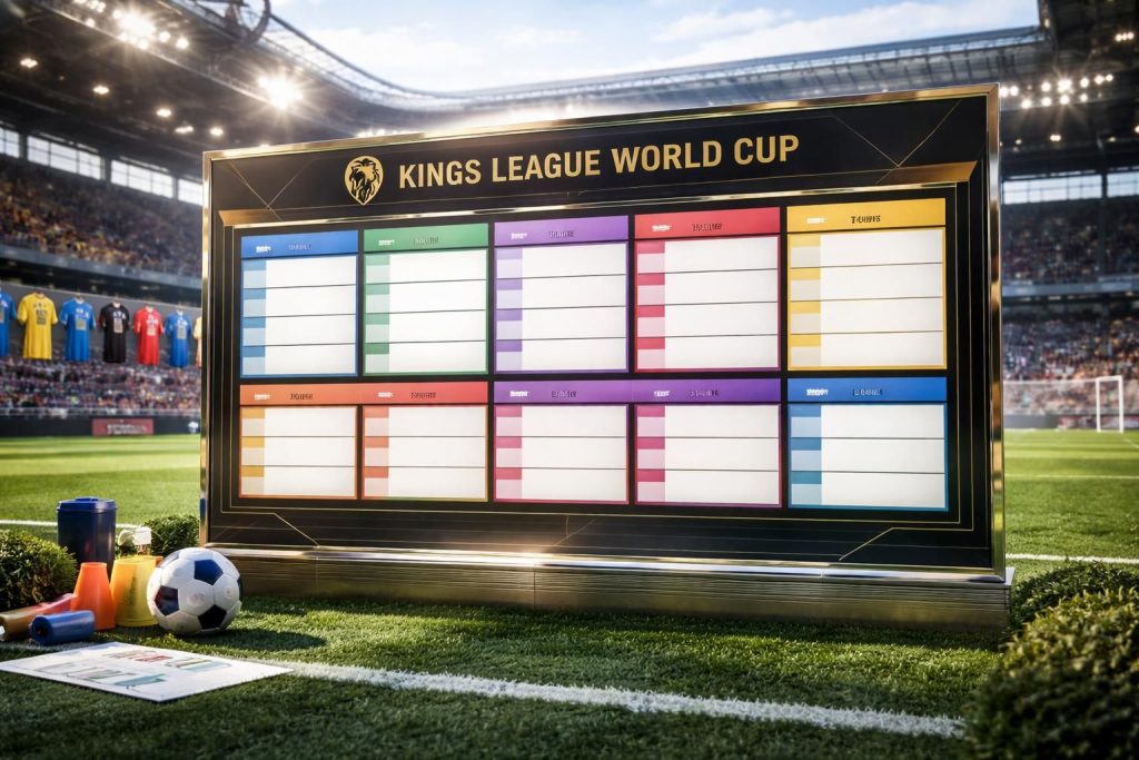 découvrez le calendrier complet de la kings league world cup pour cette saison, avec toutes les dates clés et informations essentielles.